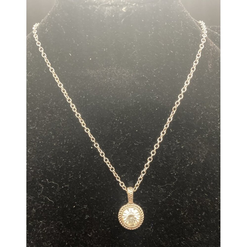 Vtg Roman RMN Necklace Interchangeable 7 Pendant Green Purple Yellow Pink Box - Picture 3 of 13